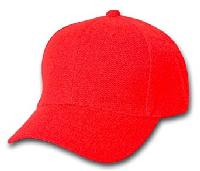 Solid Red Ball Cap - Solid Color Only
